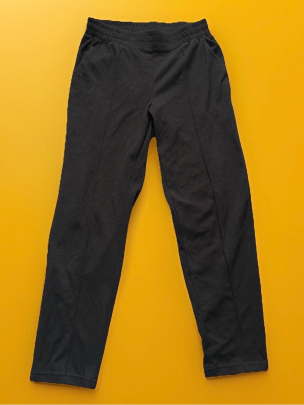 Mondetta Performance Luxury Track Pants Womens Medium Black Pockets Athletic